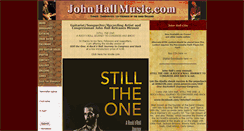 Desktop Screenshot of johnhallmusic.com